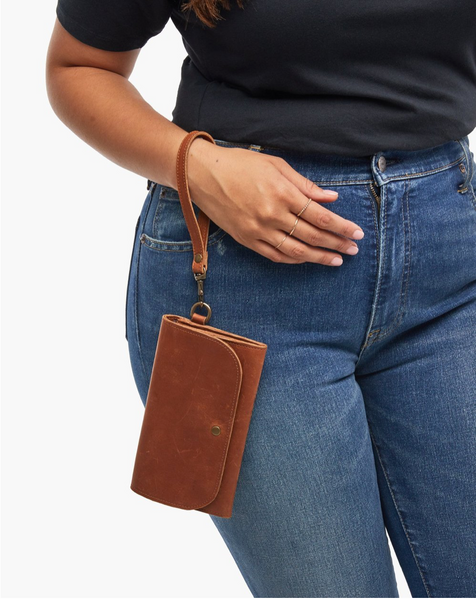 Mare Phone Wallet -- Whiskey