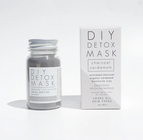 Charcoal Cardamom DIY Detox Face Mask
