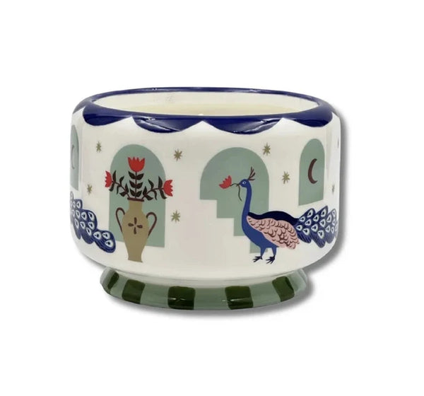 24 oz A Dopo "Peacock" Candle - Misted Lime (CANNOT SHIP)