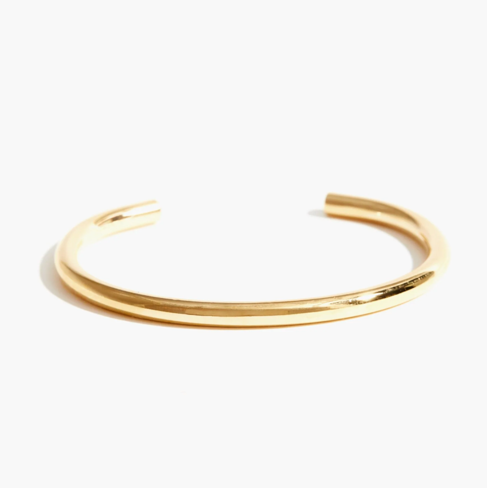 Chunky Cuff Bracelet -- Gold