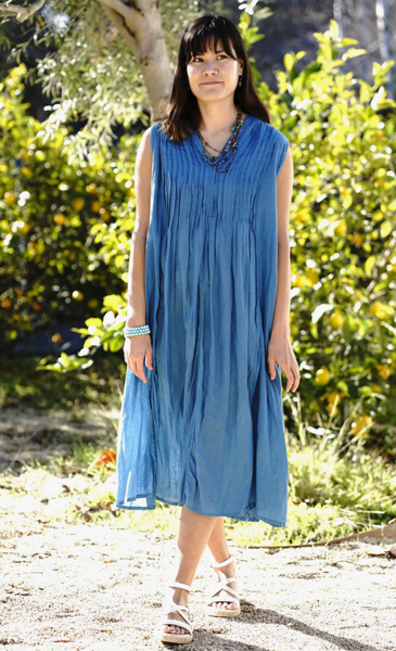 Val Dress -- Blue