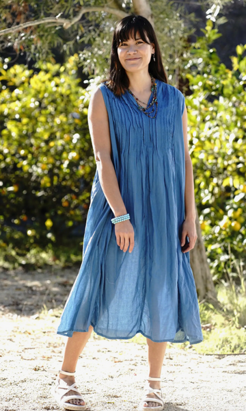 Val Dress -- Blue