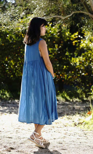 Val Dress -- Blue