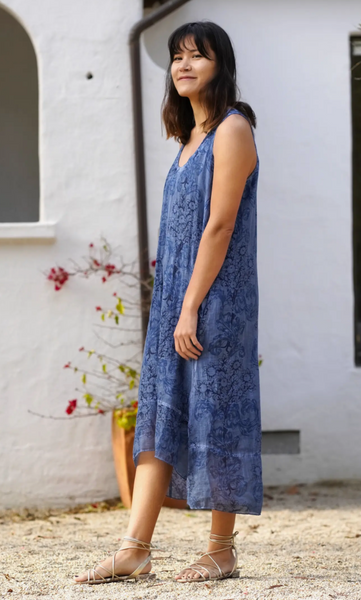 Dani Dress -- Navy