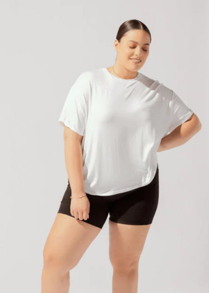 Perfect Boyfriend Tee -- Ivory