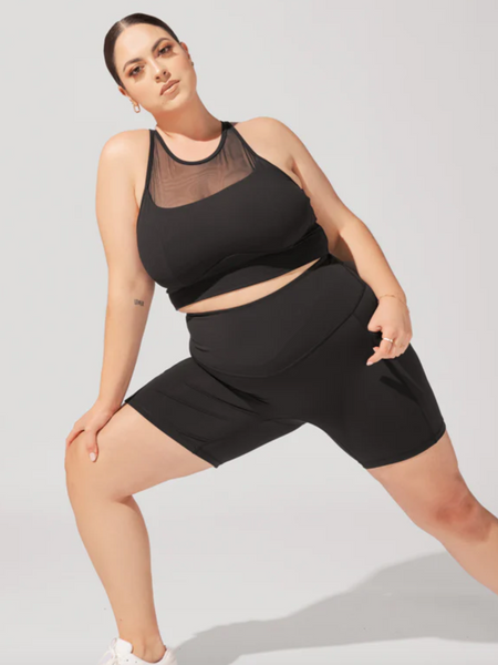Supersculpt Biker Shorts -- Black