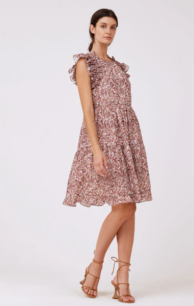 Sami Dress -- Burgundy