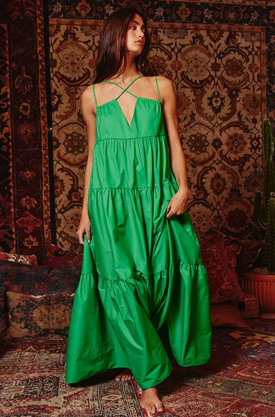 Zoie Dress -- Green