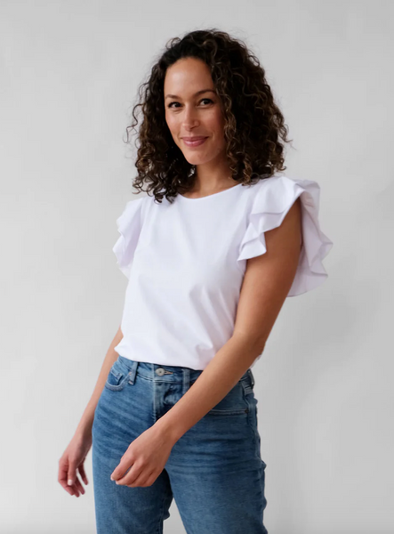 Blume Top -- White