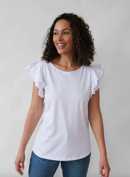 Blume Top -- White