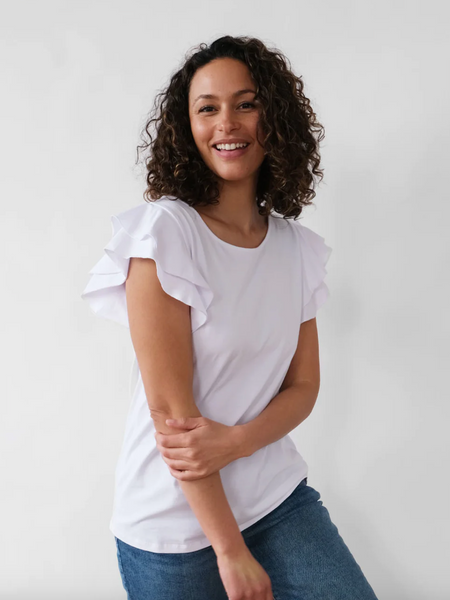 Blume Top -- White