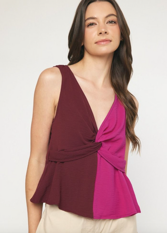 Penelope Tank -- Magenta