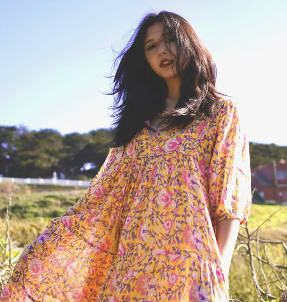 Rumi Dress -- Yellow