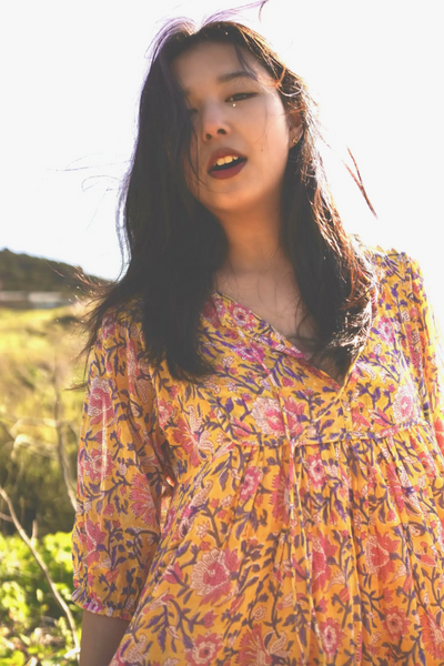 Rumi Dress -- Yellow