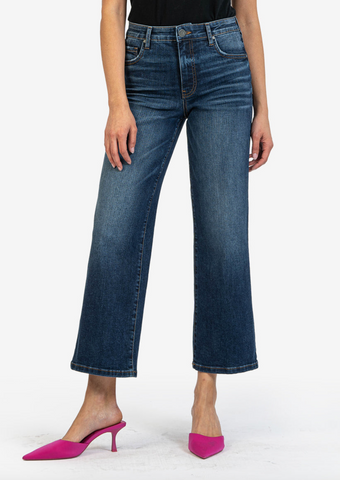 Charlotte High Rise Wide Leg Jeans