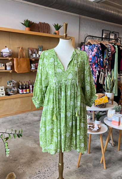 Georgina Dress -- Olive
