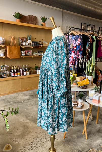 Georgina Dress -- Teal