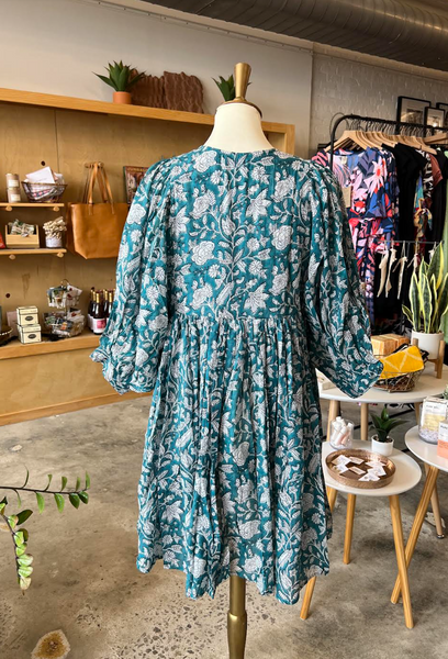 Georgina Dress -- Teal