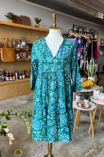 Camby Dress -- Green