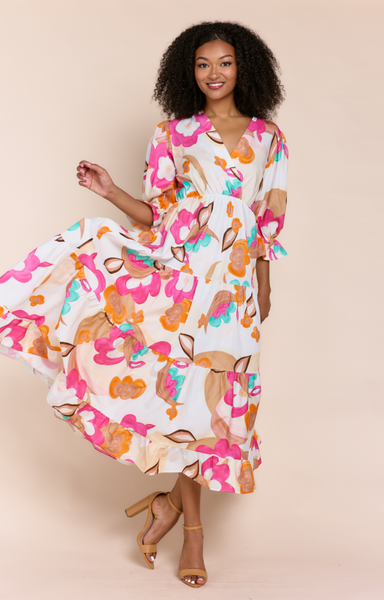 Clement Dress -- Maya Fuxia
