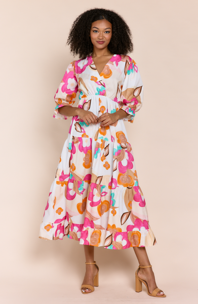 Clement Dress -- Maya Fuxia