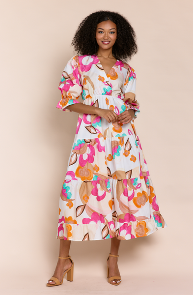Clement Dress -- Maya Fuxia