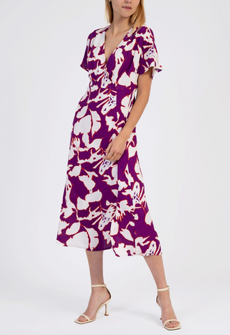 Ozaka Dress -- Violet