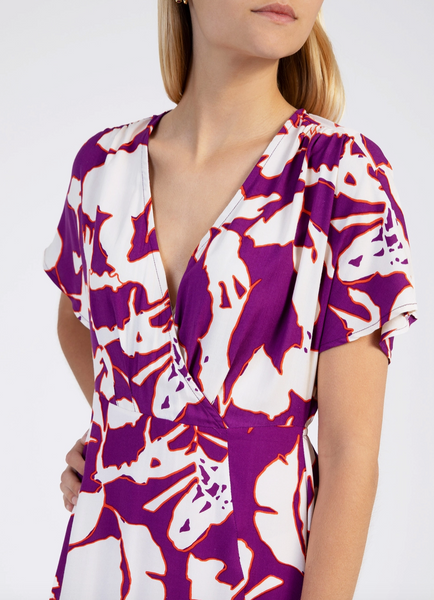 Ozaka Dress -- Violet