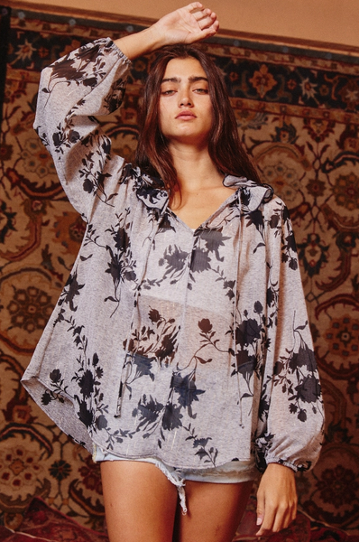 Maxine Top -- Gray