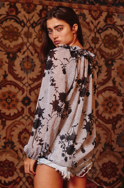 Maxine Top -- Gray