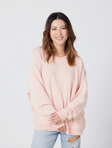 Raglan Sweatshirt -- Dusty Rose