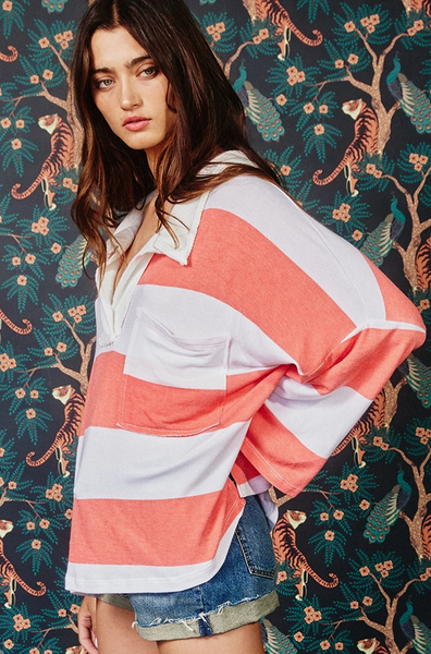 Sam Top -- Coral