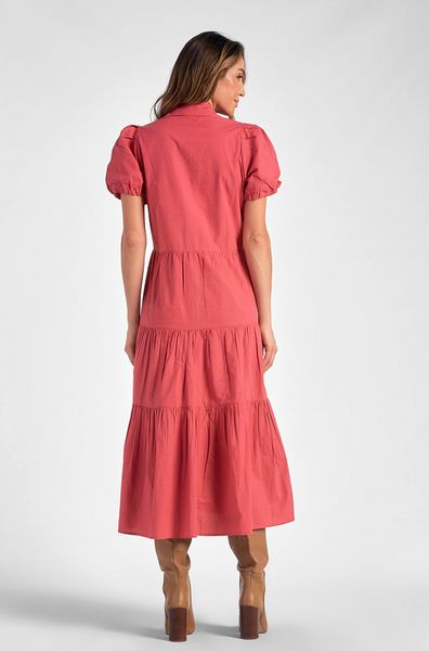 Monica Dress -- Ruby