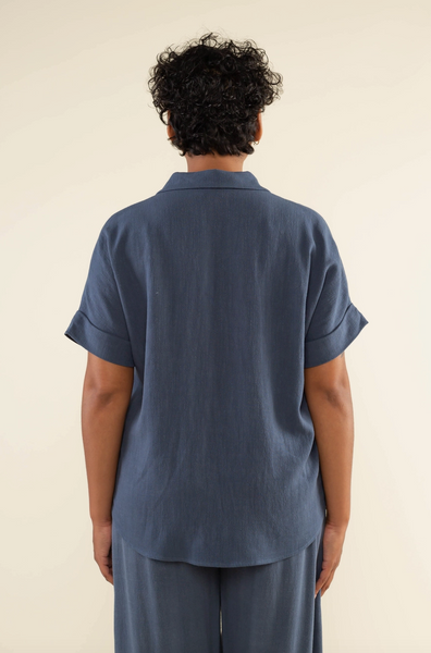 Dover Top -- Denim Blue
