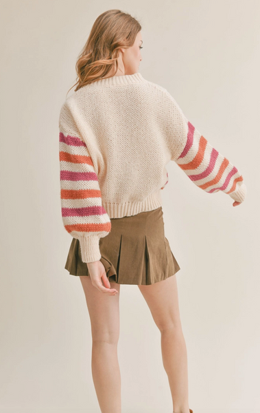 Ruby Striped Cardigan