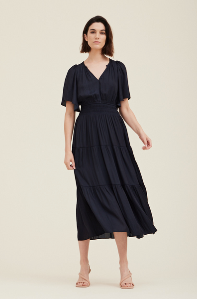 Lagoon Dress -- Midnight
