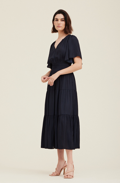 Lagoon Dress -- Midnight