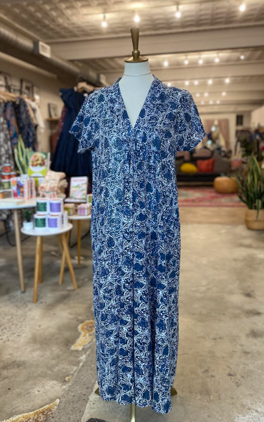 Betsy Dress -- Navy