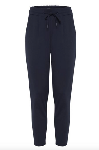Kate Cropped Pants - Total Eclipse
