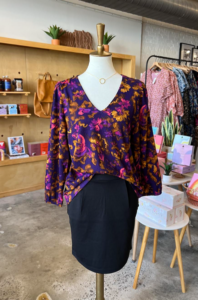 Maise Top -- Purple