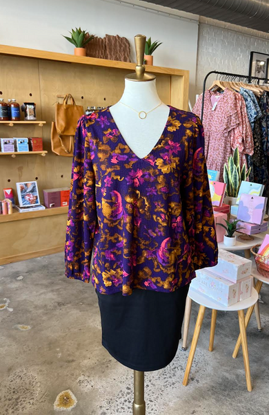 Maise Top -- Purple