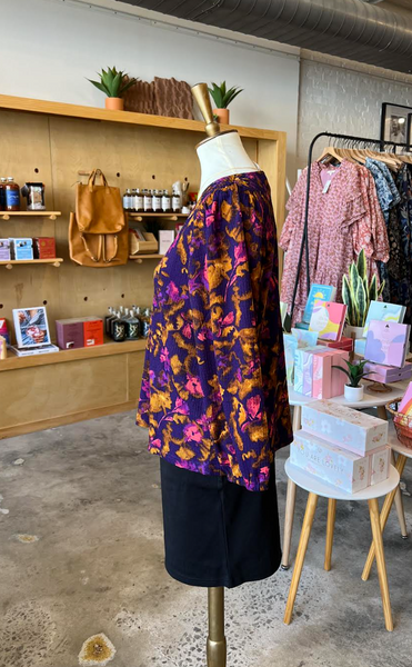 Maise Top -- Purple