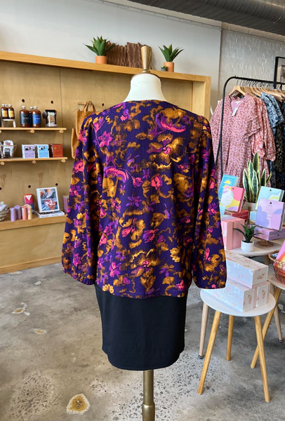 Maise Top -- Purple