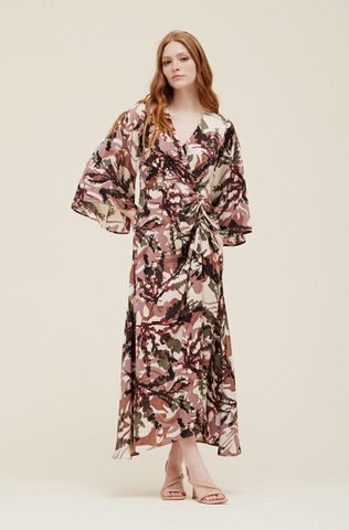 Simone Dress -- Rosewood
