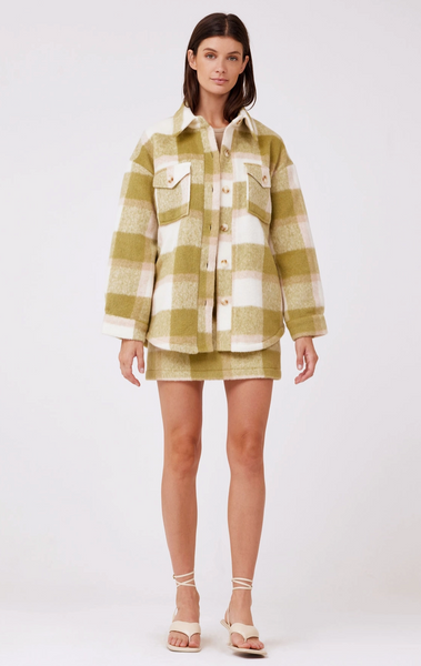 Andrea Shirt Jacket -- Green