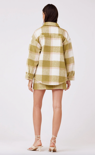 Andrea Shirt Jacket -- Green