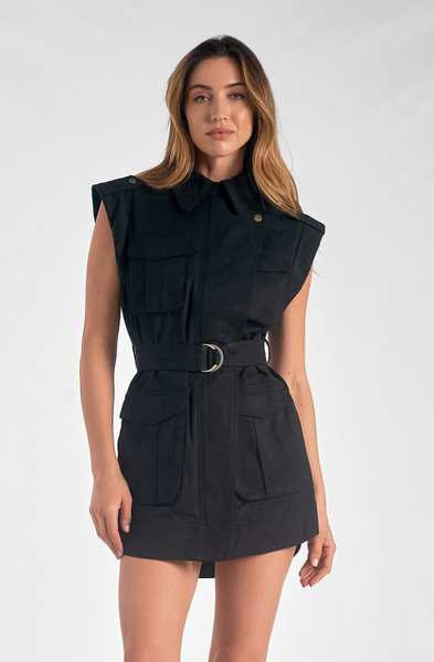 Mariah Dress -- Black