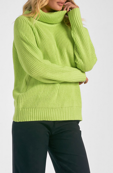 Angelina Sweater -- Lime