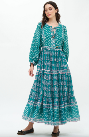 Christina Dress -- Green Bodrum