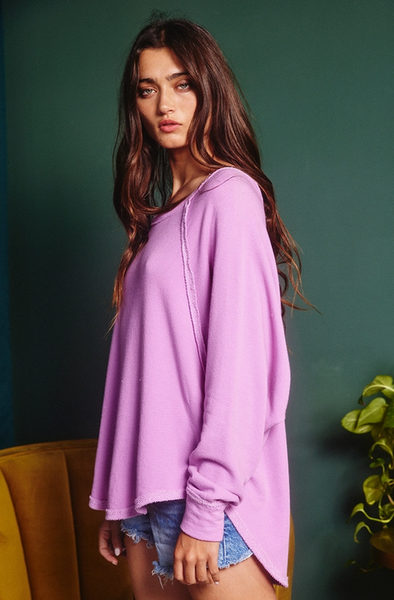 Allie Top -- Lavender